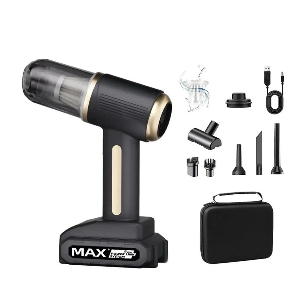 Bebuy LWT003 Brushless Cordless Handheld Vacuum, Bagless 12.6V 200ml‎